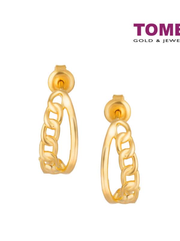 1000x1000px_0001s_0002_11 TOMEI Dangling Earrings, Yellow Gold 916