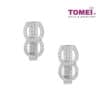 TOMEI Bonnie Earrings, White Gold 750 (E1897)