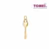 TOMEI Key with Loving Sensuality Pendant, Yellow Gold 916