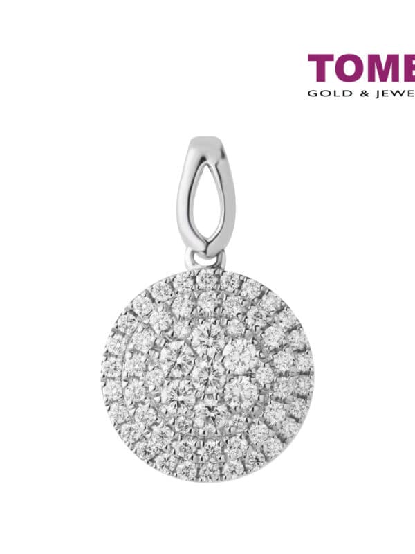 TOMEI Celina Pendant, White Gold 750 (P5192)
