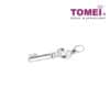 TOMEI  with Style Key Pendant, White Gold 750