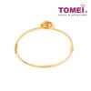TOMEI Petal of Love Bangle, Yellow Gold 916 (WS-BK1489-1C)