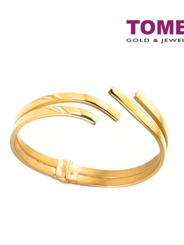 TOMEI Bangle, Yellow Gold 916