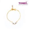 TOMEI Bracelet of Childhood Joy and Delight, Yellow Gold 916 (9M-BR3729-2C)