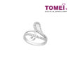 TOMEI Pizzazz in Glittering Splendour Ring, Diamond White Gold 375 (R3291)