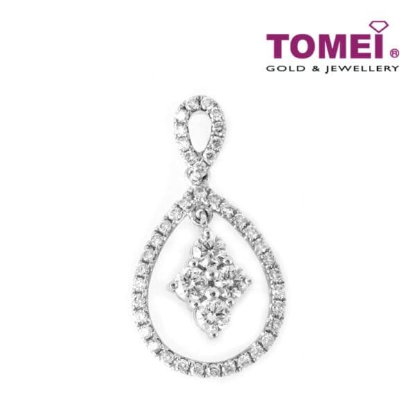 1000x1000px_DP0096622_1 TOMEI Pendant of Candescent Splendour, Diamond White Gold 750 (P4670)