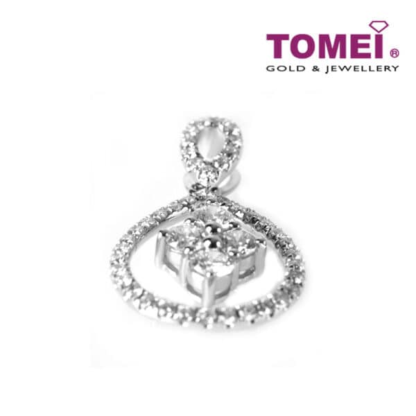 1000x1000px_DP0096622_2 TOMEI Pendant of Candescent Splendour, Diamond White Gold 750 (P4670)