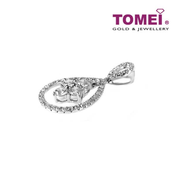 1000x1000px_DP0096622_3 TOMEI Pendant of Candescent Splendour, Diamond White Gold 750 (P4670)