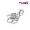 TOMEI Florulent with  Enthralling Splendour Pendant, Diamond White Gold 750 (PD17142)