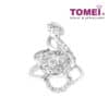 TOMEI Florulent with  Enthralling Splendour Pendant, Diamond White Gold 750 (PD17142)