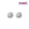 TOMEI Earrings, Diamond White Gold 750 (E1422)