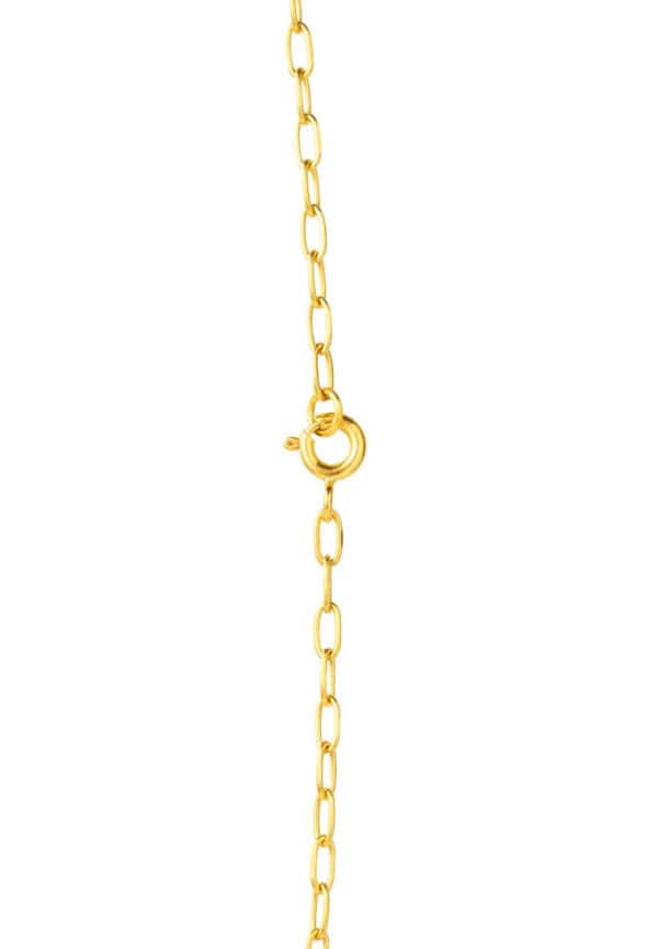 TOMEI Dragon & Phoenix Necklace, Yellow Gold 916