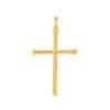 TOMEI Cross Pendant, Yellow Gold 916