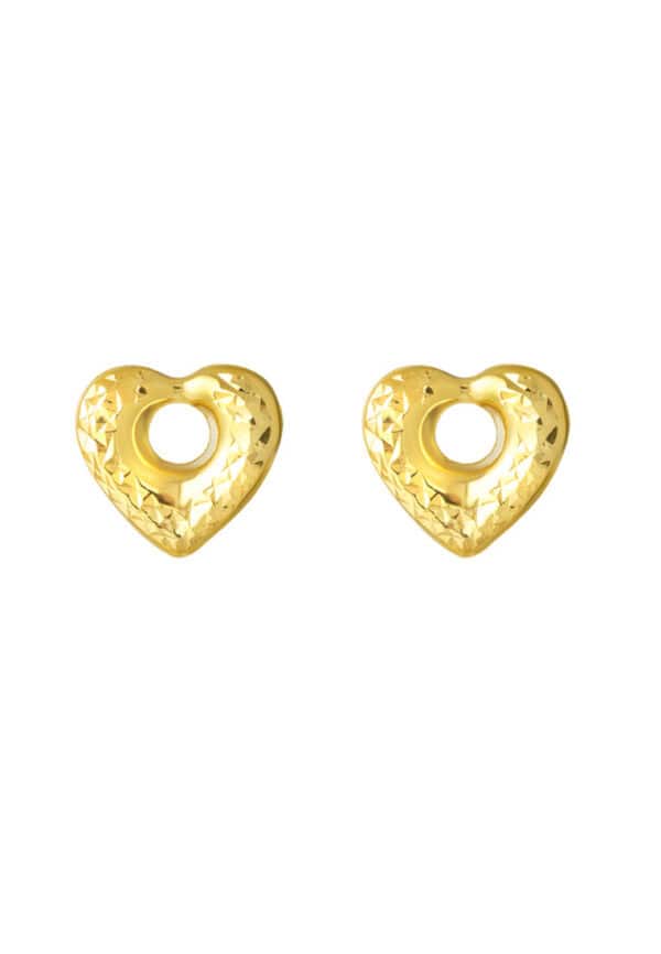 1100x762px_16Dec_0042_X3DCNSE8878-1C TOMEI Lusso Italia Heart Earrings, Yellow Gold 916