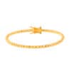 TOMEI Kids Beads Bangle, Yellow Gold 916