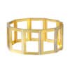TOMEI Diamond Cut Collection Bangle, Yellow Gold 916