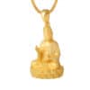 TOMEI Buddha Pendant, Yellow Gold 916