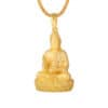 TOMEI Buddha Pendant, Yellow Gold 916