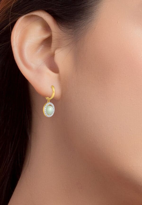 TOMEI Diamond Cut Collection Earrings, Yellow Gold 916