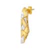 TOMEI Diamond Cut Collection Earrings, Yellow Gold 916
