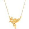 TOMEI Dragon Phoenix Necklace, Yellow Gold 916