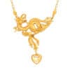 TOMEI Dragon Phoenix Necklace, Yellow Gold 916