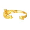 TOMEI Dragon Phoenix Bangle, Yellow Gold 916