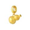 TOMEI Lucky Gourd Charm, Yellow Gold 916