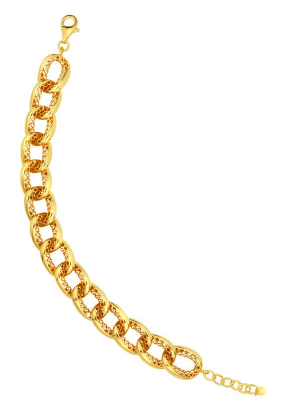 TOMEI Link Bracelet, Yellow Gold 916