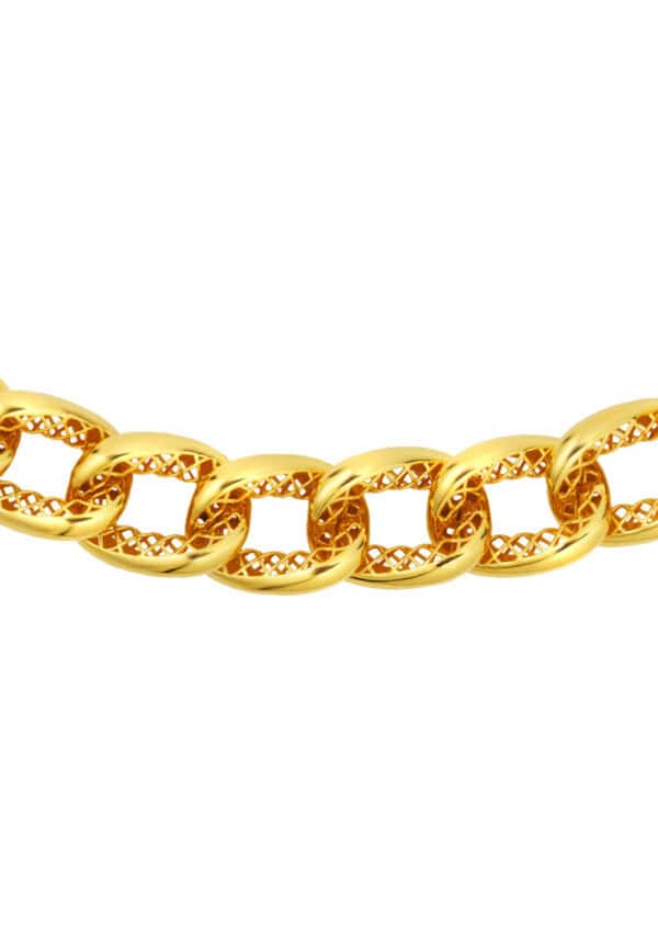 TOMEI Link Bracelet, Yellow Gold 916