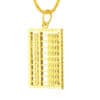 TOMEI Abacus Pendant, Yellow Gold 916