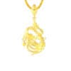 TOMEI Dragon Phoenix Unite Pendant, Yellow Gold 916