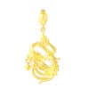 TOMEI Dragon Phoenix Unite Pendant, Yellow Gold 916