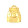 TOMEI Chomel Backpack Charm, Yellow Gold 916