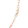 TOMEI Love Chain Necklace, Rose Gold 585