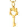 TOMEI x SANRIO Hello Kitty Key Pendant, Yellow Gold 916