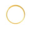 TOMEI Edge Patterned Xi De Ring, Yellow Gold 916