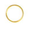 TOMEI Line Edge Xi De Ring, Yellow Gold 916