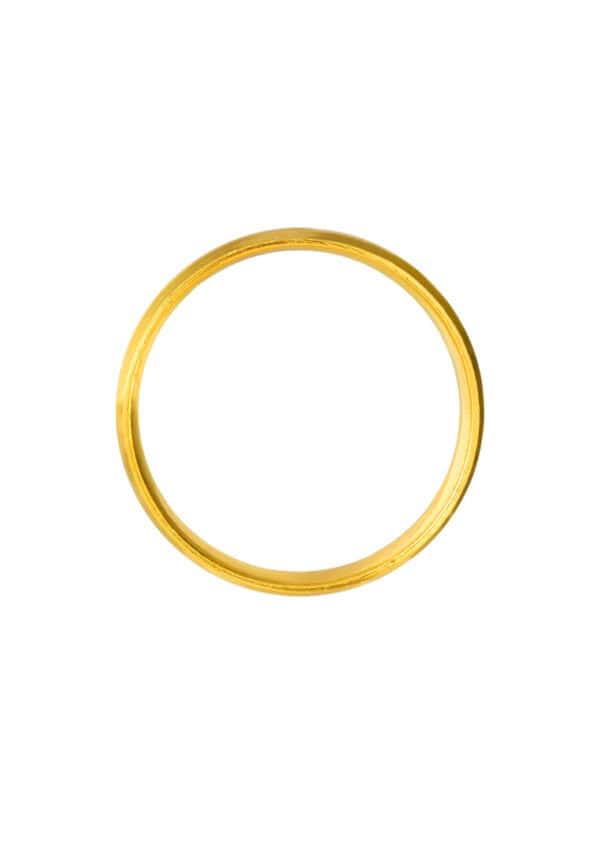 1100x762px_9July_0038_XD-HP5-1C TOMEI Line Edge Xi De Ring, Yellow Gold 916