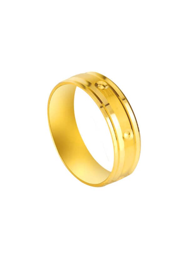 1100x762px_9July_0039_XD-HP5-1C TOMEI Line Edge Xi De Ring, Yellow Gold 916
