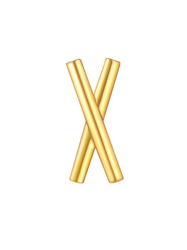 1100x762px_Raya_0048_AS-YG1258P-1C TOMEI Anastasia X-Cross Pendant, Yellow Gold 916