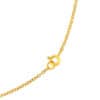 TOMEI Happiness Gear Necklace, Yellow Gold 916