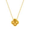 TOMEI Happiness Gear Necklace, Yellow Gold 916