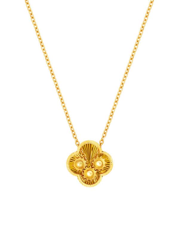 1100x762px_VdayBrochure_0001_9N-YG1480N-1Cwrongpolishing TOMEI Happiness Gear Necklace, Yellow Gold 916