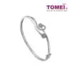 Minimalist Bangle | Tomei White Gold 585 (14K) (B0662)