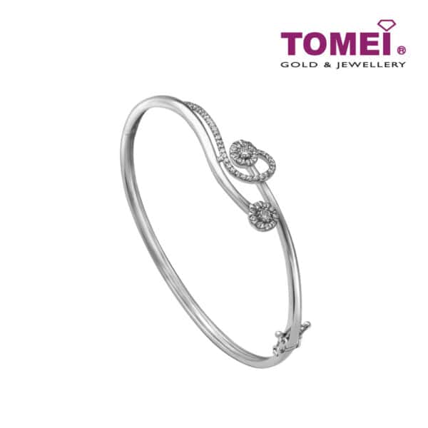 1508_eTomei_1000px1 Minimalist Bangle | Tomei White Gold 585 (14K) (B0662)