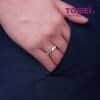 TOMEI Homme Series, Silver Ring For Men