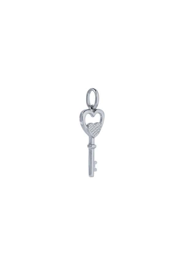 TOMEI Love Lockdown Pendant, White Gold 585 (P5278/MF300)
