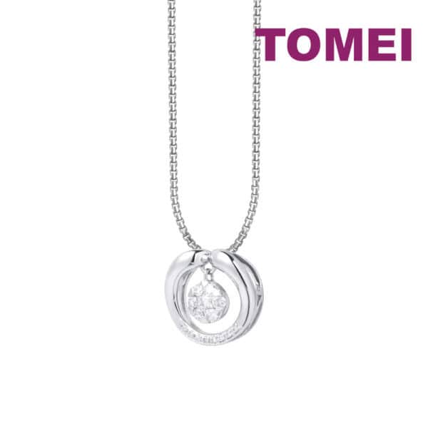 1Untitled-1_0032_Brightness_Contrast1copy TOMEI Diamond Pendant Set, White Gold 585