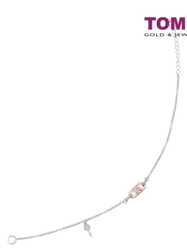 TOMEI Love Is Beautiful Collection Diamond Bracelet, White? Gold 585